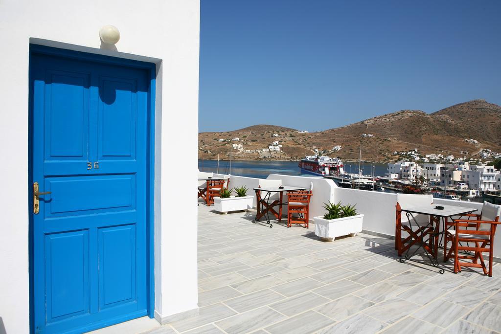 Poseidon Hotel Иос Экстерьер фото