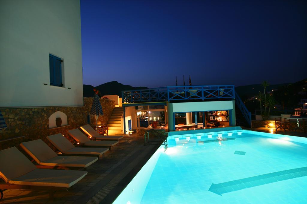 Poseidon Hotel Иос Экстерьер фото